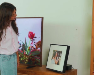 Inilah Alasan Eva Celia Jatuh Cinta pada Samsung Music Frame