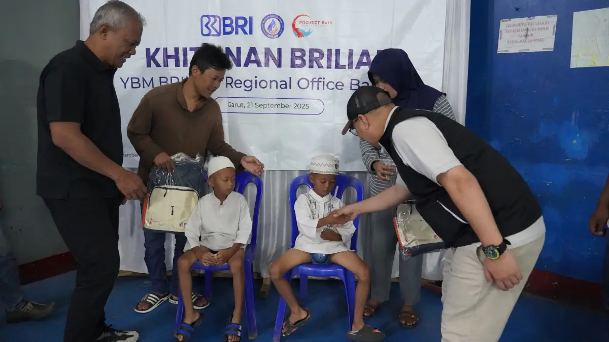 BRI Gelar Khitanan BRILian di Garut, Wujud Kepedulian Sosial melalui Dana Zakat Pekerja