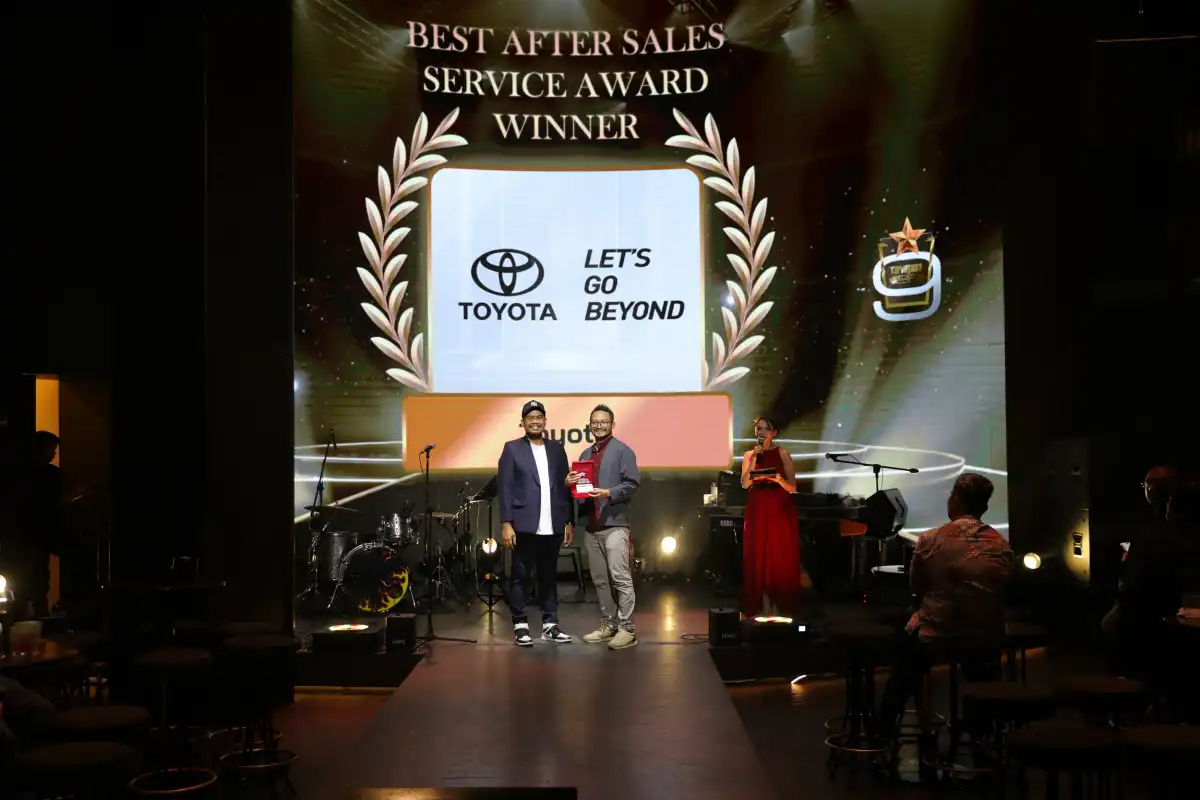 Toyota Dominasi Layanan Aftersales, Borong Penghargaan Carvaganza 2025