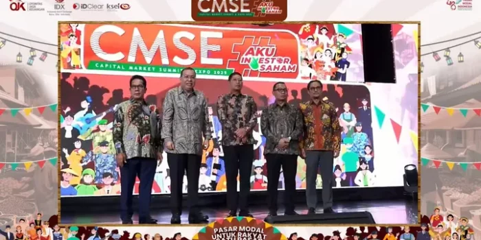 CMSE 2025 kembali digelar di Main Hall BEI, usung tema “Pasar Modal untuk Rakyat” dan buka akses investasi bagi semua kalangan.