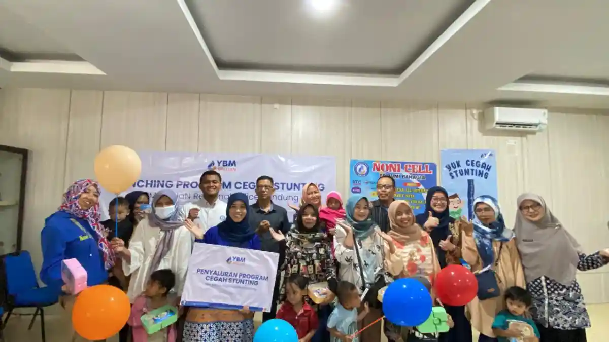 BRI lewat YBM BRILiaN Region 9 Hadirkan Program Cegah Stunting di Kota Bandung BRI lewat YBM BRILiaN Region 9 Hadirkan Program Cegah Stunting di Kota Bandung