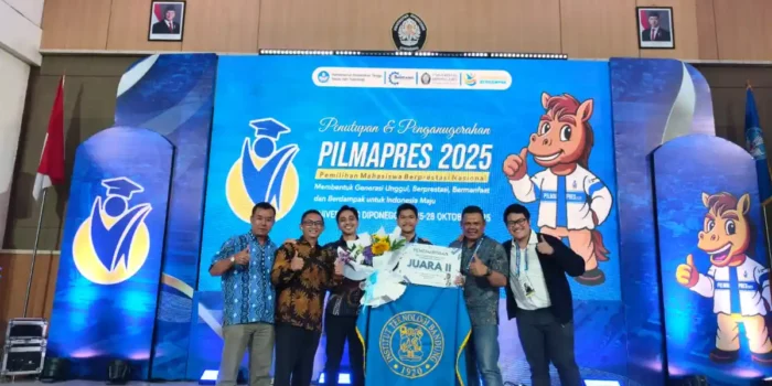 Albert Lukas Pithel Hasugian Harumkan Nama ITB, Raih Juara II Mahasiswa Berprestasi Nasional 2025