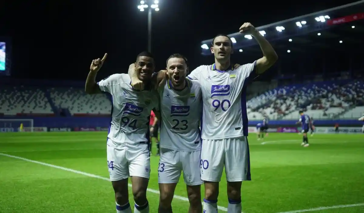 Bangkok United vs Persib Bandung 0-2: Jung dan Barros Jadi Pahlawan di Liga Champions Asia Two