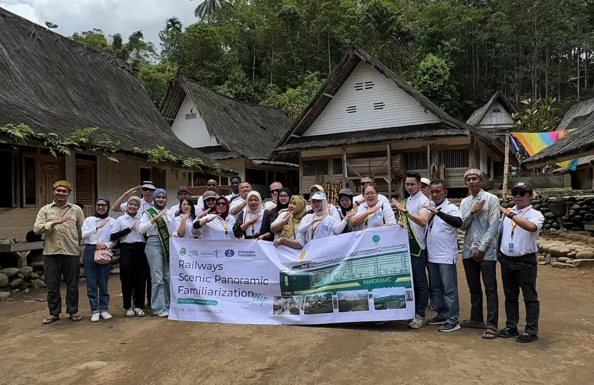 Berwisata Naik Kereta Api: Famtrip Railways Scenic Panoramic Bangkitkan Kembali Pesona Garut–Tasikmalaya