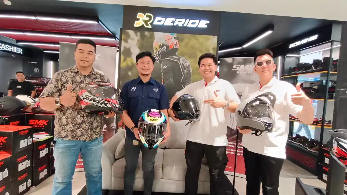 SMK Helmet bersama DeSound dan DeRide gelar Insight The Ride di Bandung, hadirkan helm experience dan promo bundling