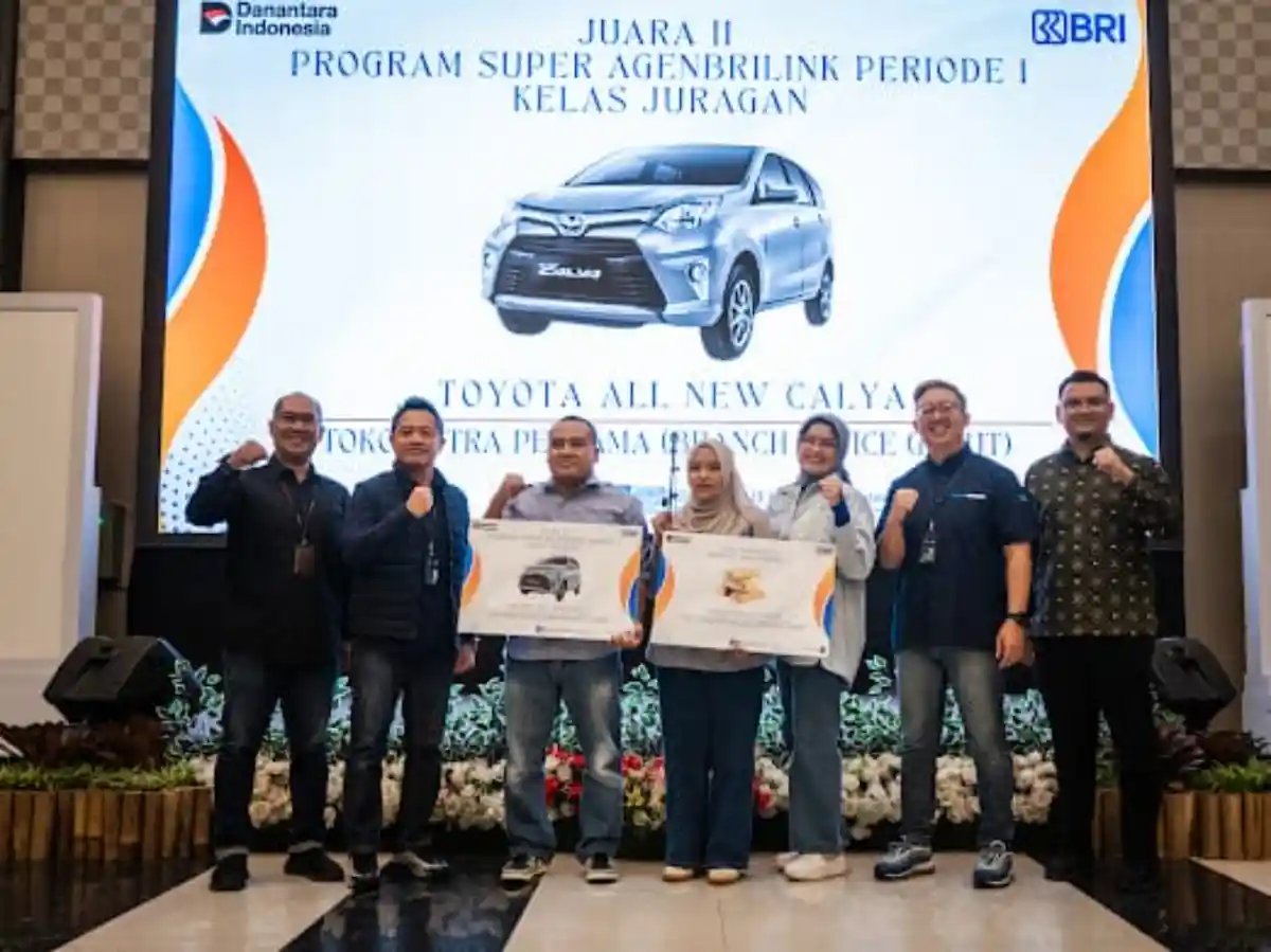 BRI Apresiasi Agen BRILink Berprestasi di Jawa Barat Melalui Program Super AgenBRILink 2025