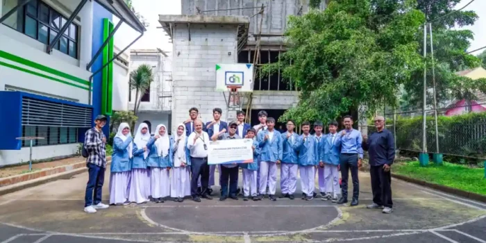 BRI Tuntaskan Pekerjaan Fisik Tahap Awal Senilai Rp 500 Juta, Wujudkan Sarana Olahraga DHIS Lembang