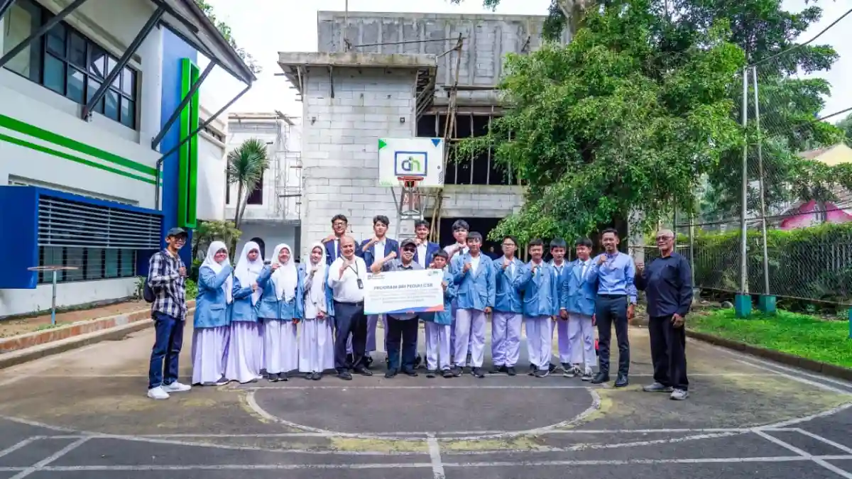 BRI Tuntaskan Pekerjaan Fisik Tahap Awal Senilai Rp 500 Juta, Wujudkan Sarana Olahraga DHIS Lembang