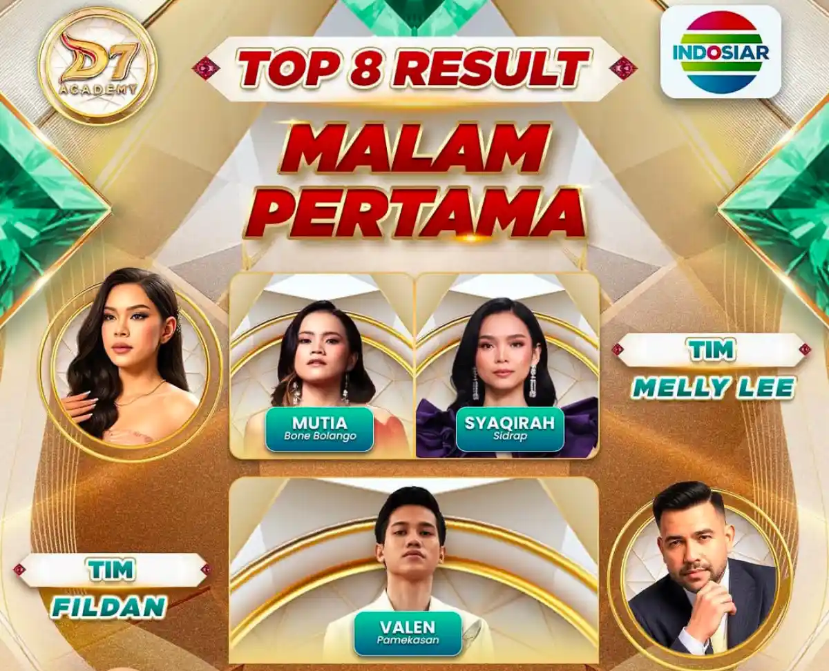 Saksikan D’Academy 7 Top 8 Result malam ini! Klik link live streaming Dangdut Academy 7 Indosiar dan dukung idolamu!