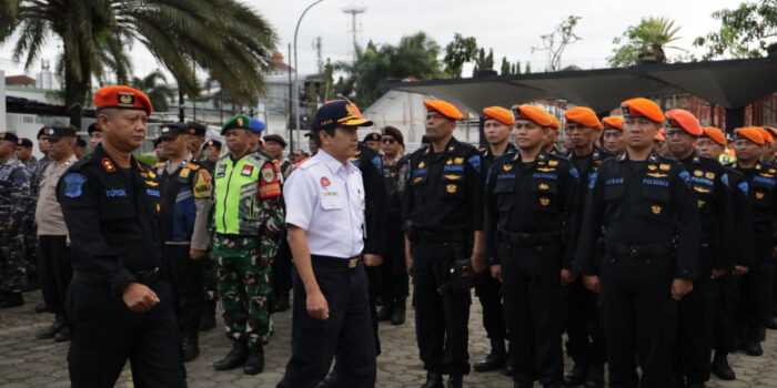 KAI Daop 2 Bandung Laksanakan Apel Gelar Pasukan, Tandai Dimulainya Posko Angkutan Nataru 2025-2026