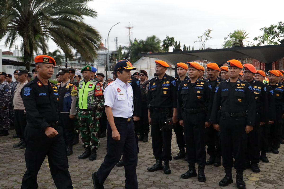 KAI Daop 2 Bandung Laksanakan Apel Gelar Pasukan, Tandai Dimulainya Posko Angkutan Nataru 2025-2026