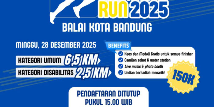 Bandung Communication Run 2025 Siap Digelar, Ajak Warga Berlari dalam Harmoni di Pusat Kota