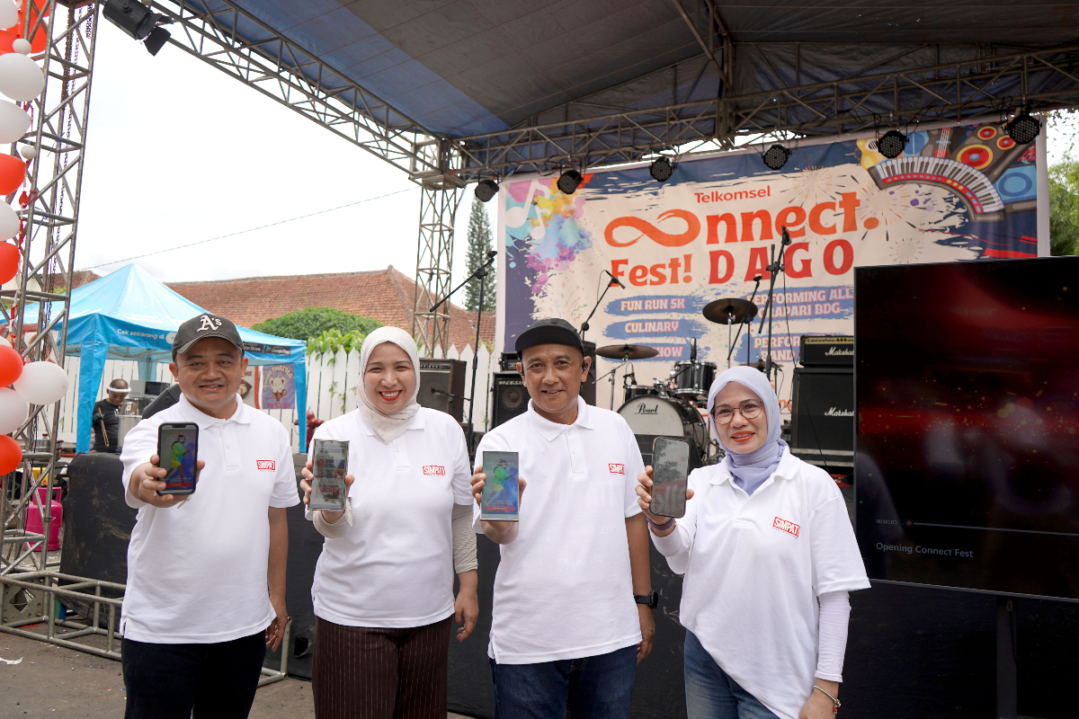 Telkomsel Hadirkan Connect Fest Dago 2025 Apresiasi Loyalitas Pelanggan dengan Berbagai Keseruan