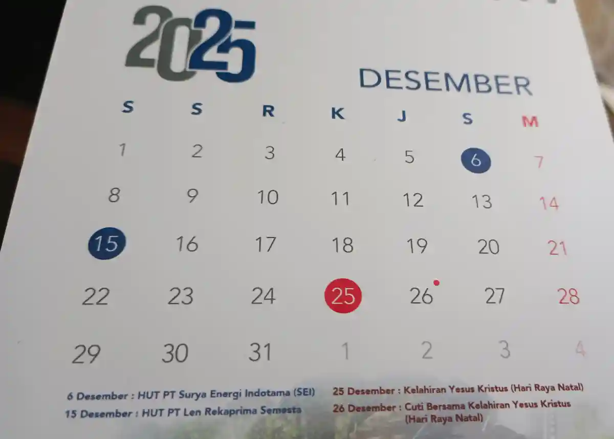 Update Jadwal Liburan Long Weekend dan Liburan Sekolah Desember 2025 di Jawa-Bali