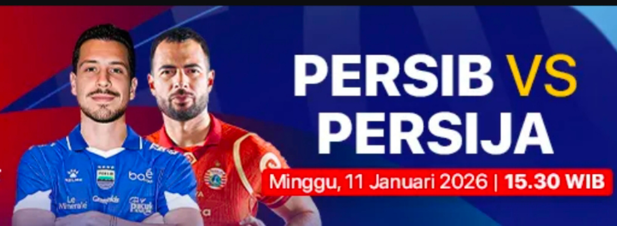 Link Live Streaming Persib Bandung vs Persija Jakarta
