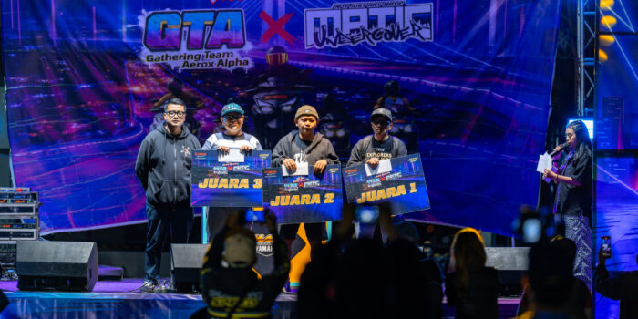 Gathering Team AEROX Hadir kembali, Ratusan Bikers dan Modifikasi AEROX Kepung Jalanan Kota Bandung dan Surabaya