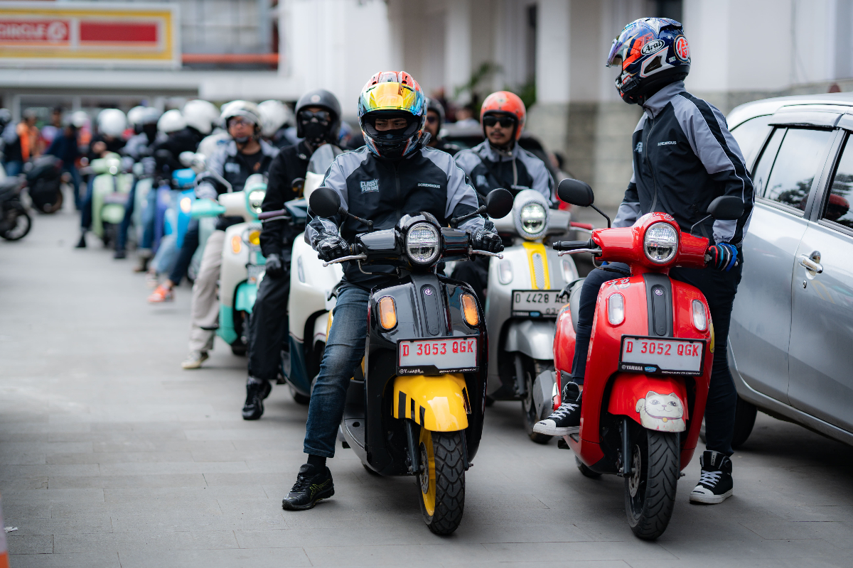 Classy Fun Day 2026 hadirkan pengalaman riding dari Bandung ke Garut dengan warna terbaru Fazzio Hybrid dan Grand Filano Hybrid.