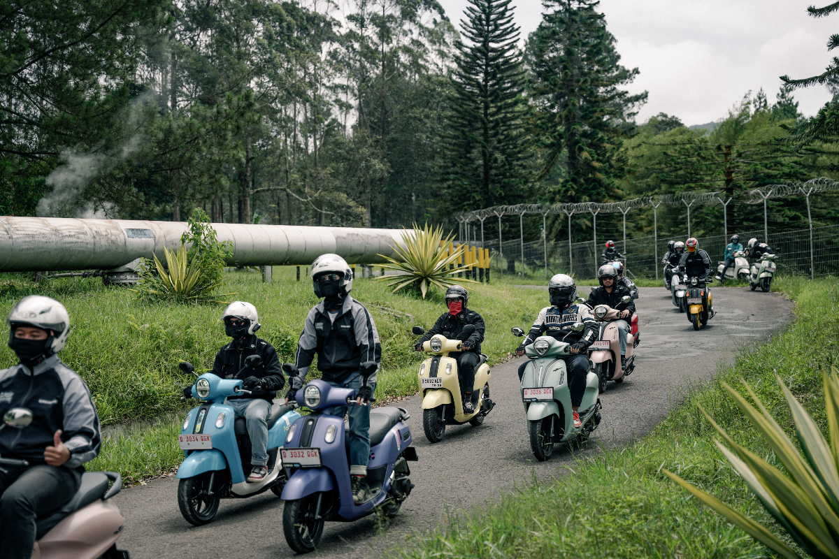 Classy Fun Day 2026 hadirkan pengalaman riding dari Bandung ke Garut dengan warna terbaru Fazzio Hybrid dan Grand Filano Hybrid.