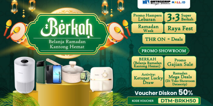 Belanja Ramadan Makin Hemat, DatascripMall.ID Gelar Promo BERKAH Sepanjang Maret 2026