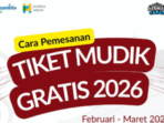 Pemprov Jabar buka 3.040 tiket mudik gratis 2026. Daftar via aplikasi Sapawarga, kuota terbatas, berangkat 13–15 Maret.