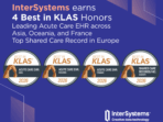 InterSystems, Best in KLAS 2026, Global Best in KLAS Awards, KLAS Research, TrakCare, HealthShare, Acute Care EHR, Shared Care Records, teknologi kesehatan, solusi EHR global, sistem informasi rumah sakit, inovasi layanan kesehatan, kualitas perawatan pasien, penghargaan teknologi medis, Don Woodlock, Adam Gale