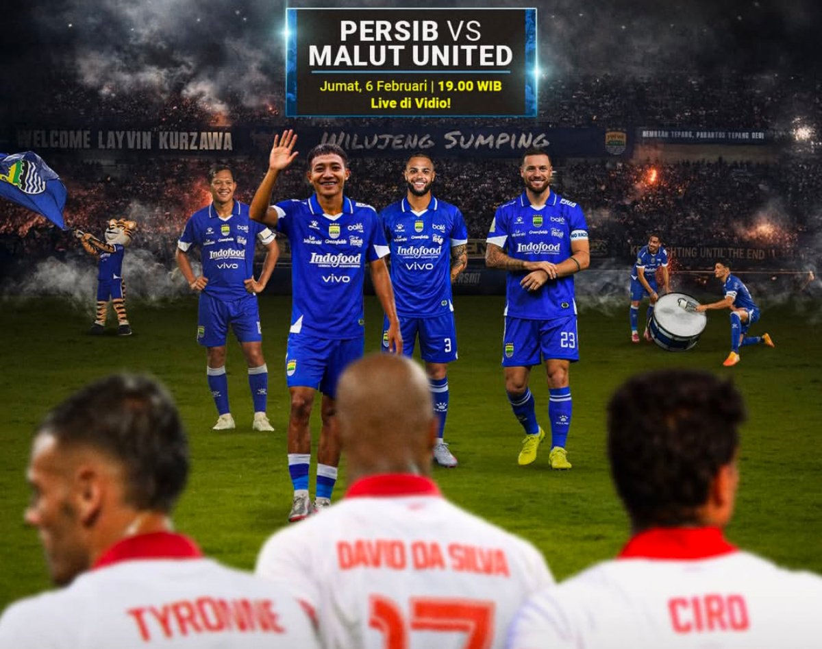 Link Live Streaming Persib vs Malut United: Misi Balas Dendam Maung Bandung di GBLA