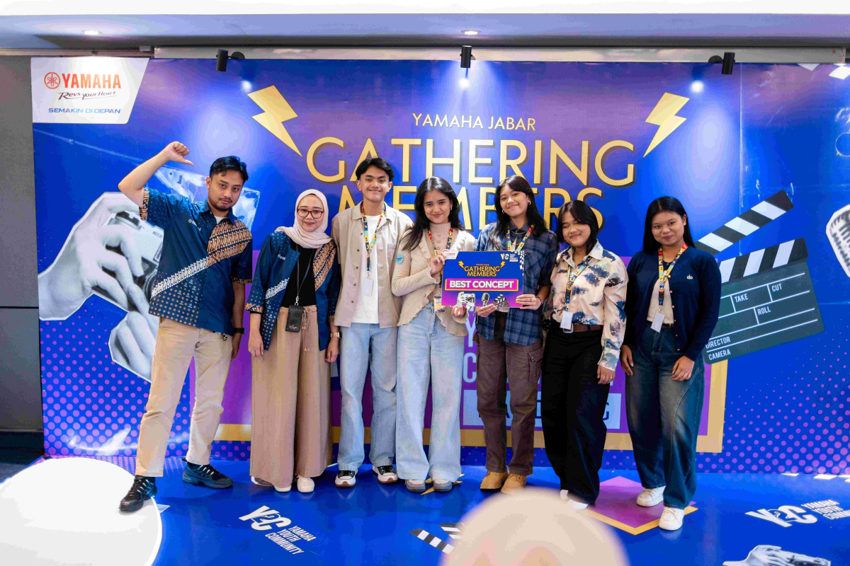 Yamaha Jawa Barat menggelar gathering perdana Yamaha Youth Community (Y2C) Bandung awal 2026 sebagai wadah talenta Gen Z di bidang seni, kreativitas, dan aksi sosial.