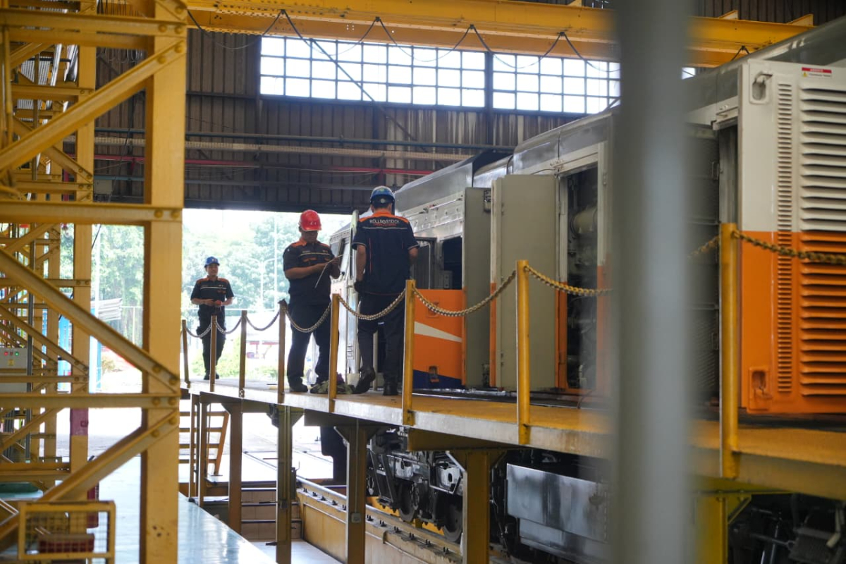 KAI Daop 2 Bandung Siapkan Sarana Andal untuk Layani Pelanggan pada Angkutan Lebaran 2026