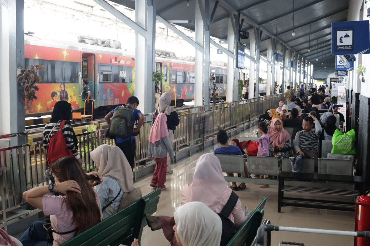 Stasiun Tasikmalaya Jadi Stasiun Tersibuk Ketiga Setelah Bandung dan Kiaracondong pada 5 Hari Angkutan Lebaran 2026