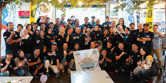 Yamaha Jabar dan FOCI Bandung Raya sukses menggelar Gresek Vol. 3 bertema halalbihalal dengan touring, edukasi mesin Yamaha Fazzio, hingga kampanye safety riding.