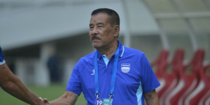 Manager Persib Bandung Umuh Muchtar