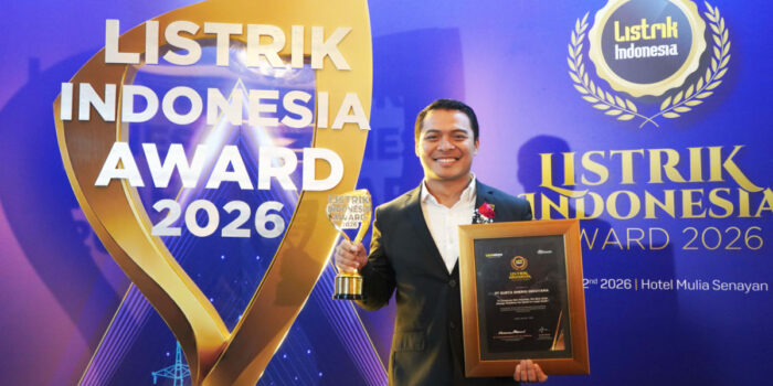 PT Surya Energi Indotama meraih penghargaan EPC Company terbaik di Listrik Indonesia Award 2026 atas inovasi solusi energi surya nasional.