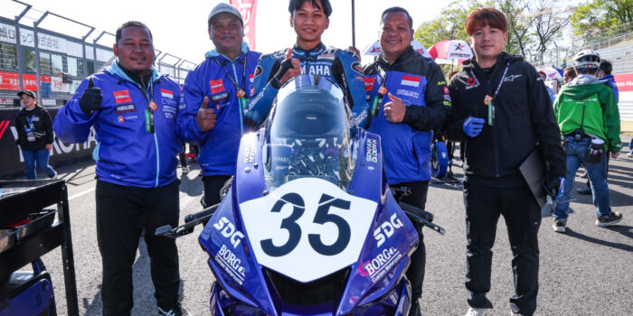 Tembus 10 Besar All Japan Road Race Championship, Wahyu Nugroho Terus Improve Asah Skill