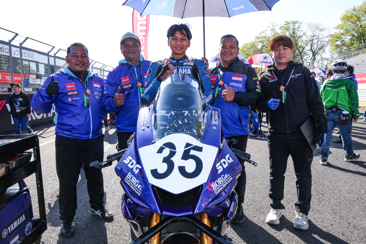 Tembus 10 Besar All Japan Road Race Championship, Wahyu Nugroho Terus Improve Asah Skill