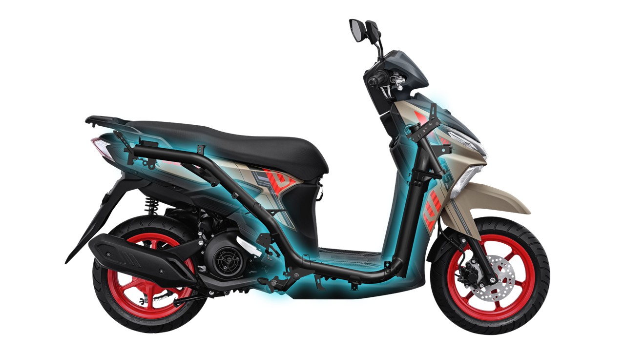 Yamaha GEAR ULTIMA terbaru dengan penambahan fitur yang semakin canggih serta pilihan warna yang lebih solid dan kekinian