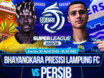 Link Live Streaming Bhayangkara FC vs Persib jadi laga krusial. Persib incar kemenangan demi kembali ke puncak klasemen.