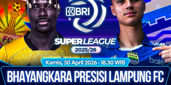 Link Live Streaming Bhayangkara FC vs Persib jadi laga krusial. Persib incar kemenangan demi kembali ke puncak klasemen.