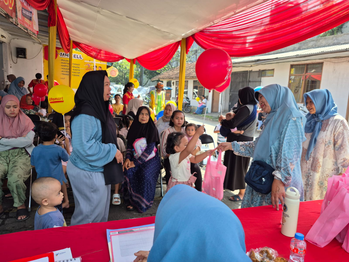 Alfamart dan Kodomo Perluas Akses Kesehatan Ibu Anak Lewat Sahabat Posyandu hingga 2026