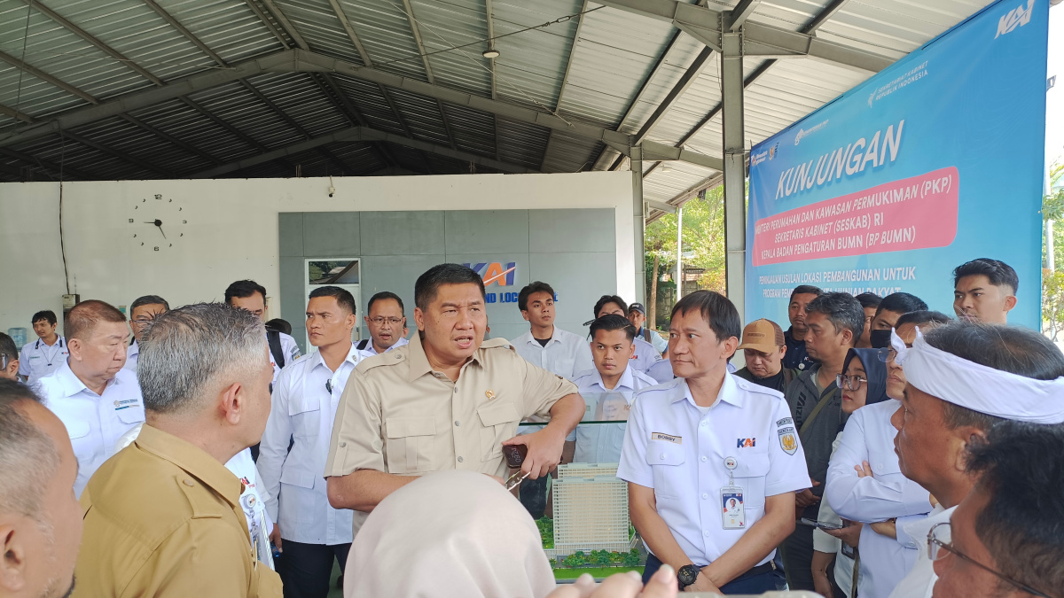 Sinergi KAI dan Kementerian PKP, Lahan Kiaracondong Bandung Siap Jadi Hunian Vertikal TOD Terintegrasi