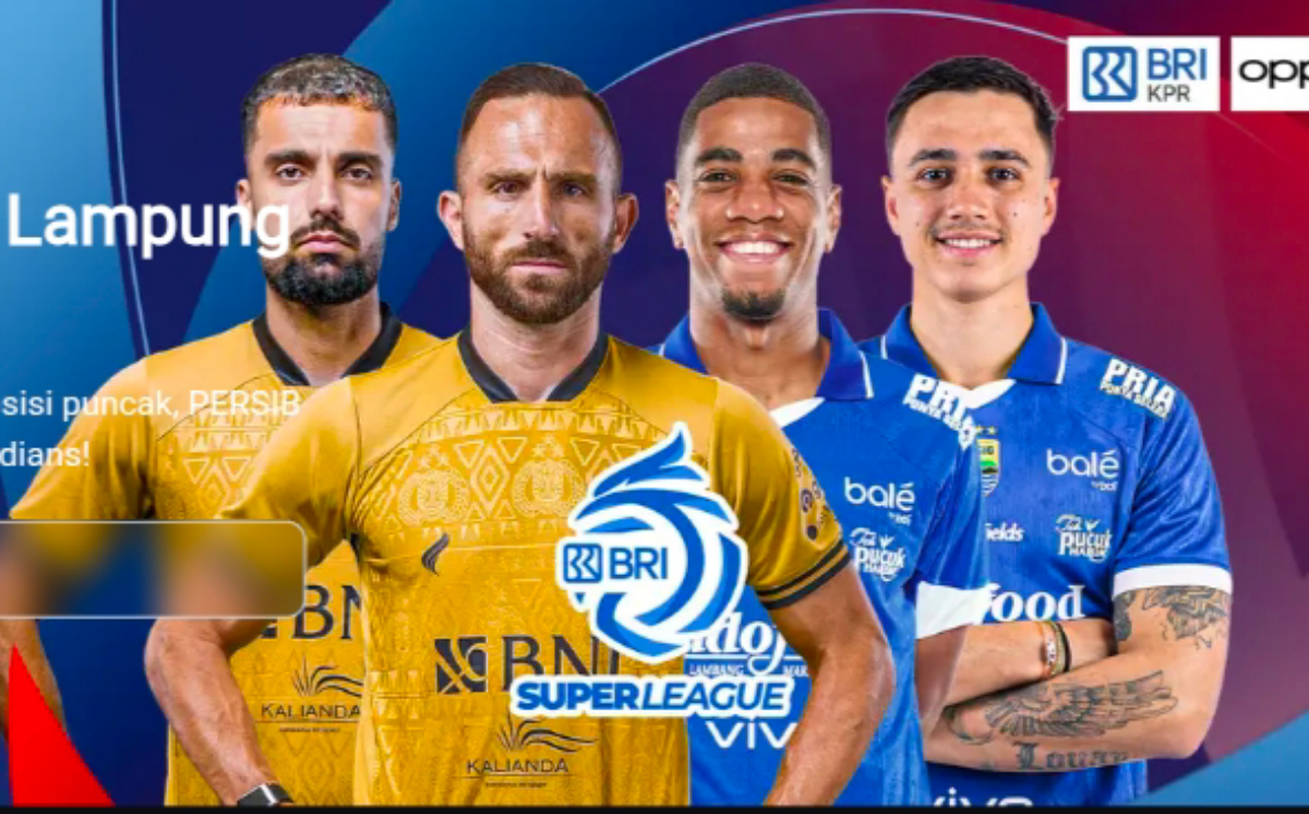 Link Live Streaming Bhayangkara FC VS Persib. foto: vidio.com