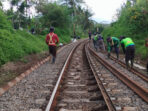 KAI Daop 2 Bandung Ganti 2.800 Meter Rel Untuk Tingkatkan Keselamatan dan Kenyamanan Perjalanan KA