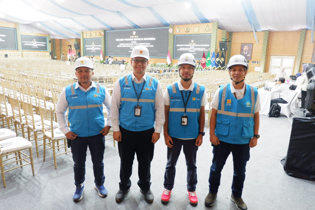PLN UP3 Bandung Siaga Jaga Keandalan Listrik dalam Kunjungan Presiden RI di Seskoad Bandung