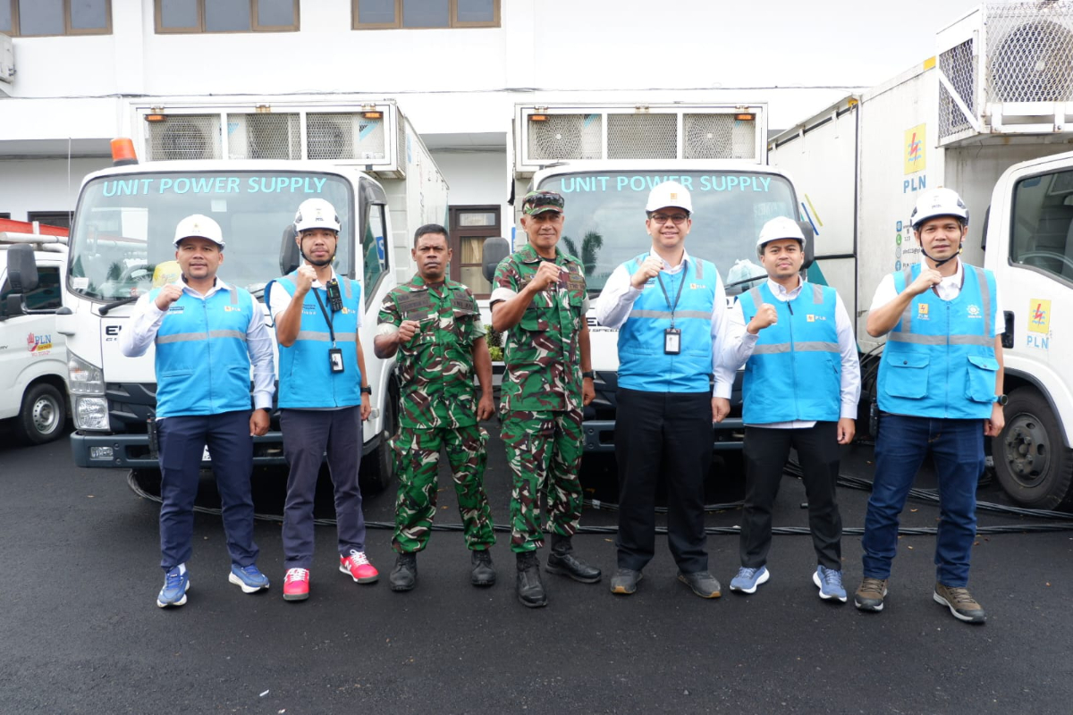 PLN UP3 Bandung Siaga Jaga Keandalan Listrik dalam Kunjungan Presiden RI di Seskoad Bandung