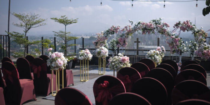 Rooftop Wedding Venue Zest Sukajadi Bandung Resmi Diluncurkan, Tawarkan Konsep Pernikahan Modern dan Elegan