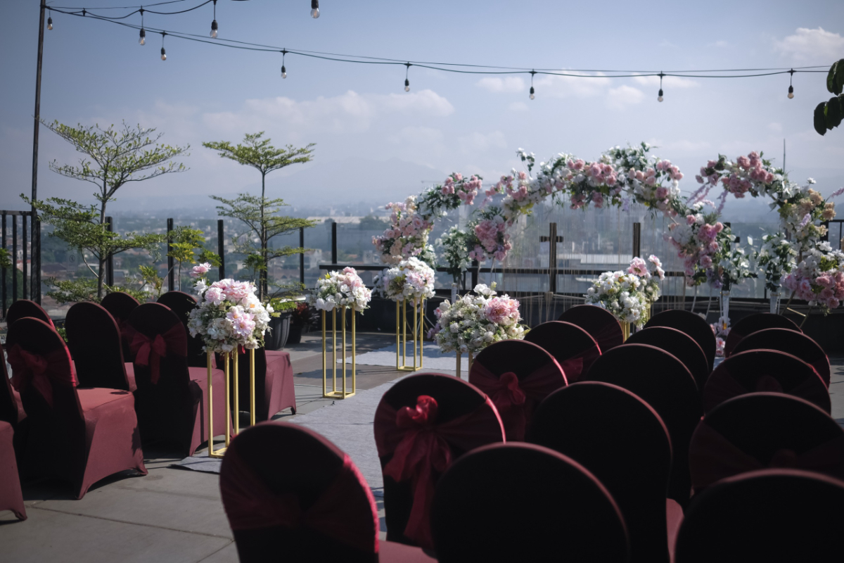 Rooftop Wedding Venue Zest Sukajadi Bandung Resmi Diluncurkan, Tawarkan Konsep Pernikahan Modern dan Elegan
