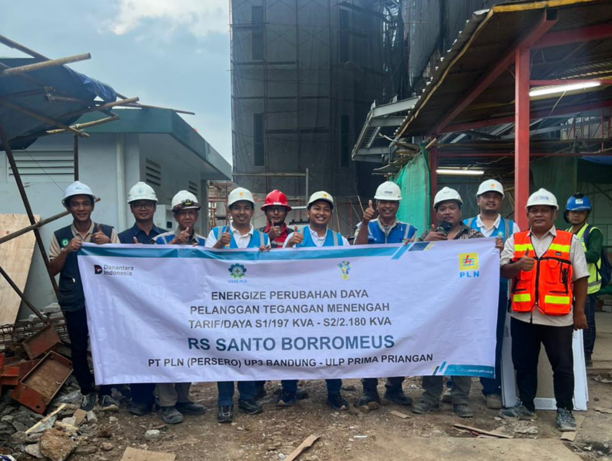 PLN UP3 Bandung Hadirkan Layanan Same Day Service untuk Dukung Operasional RS Santo Borromeus Summarecon Bandung
