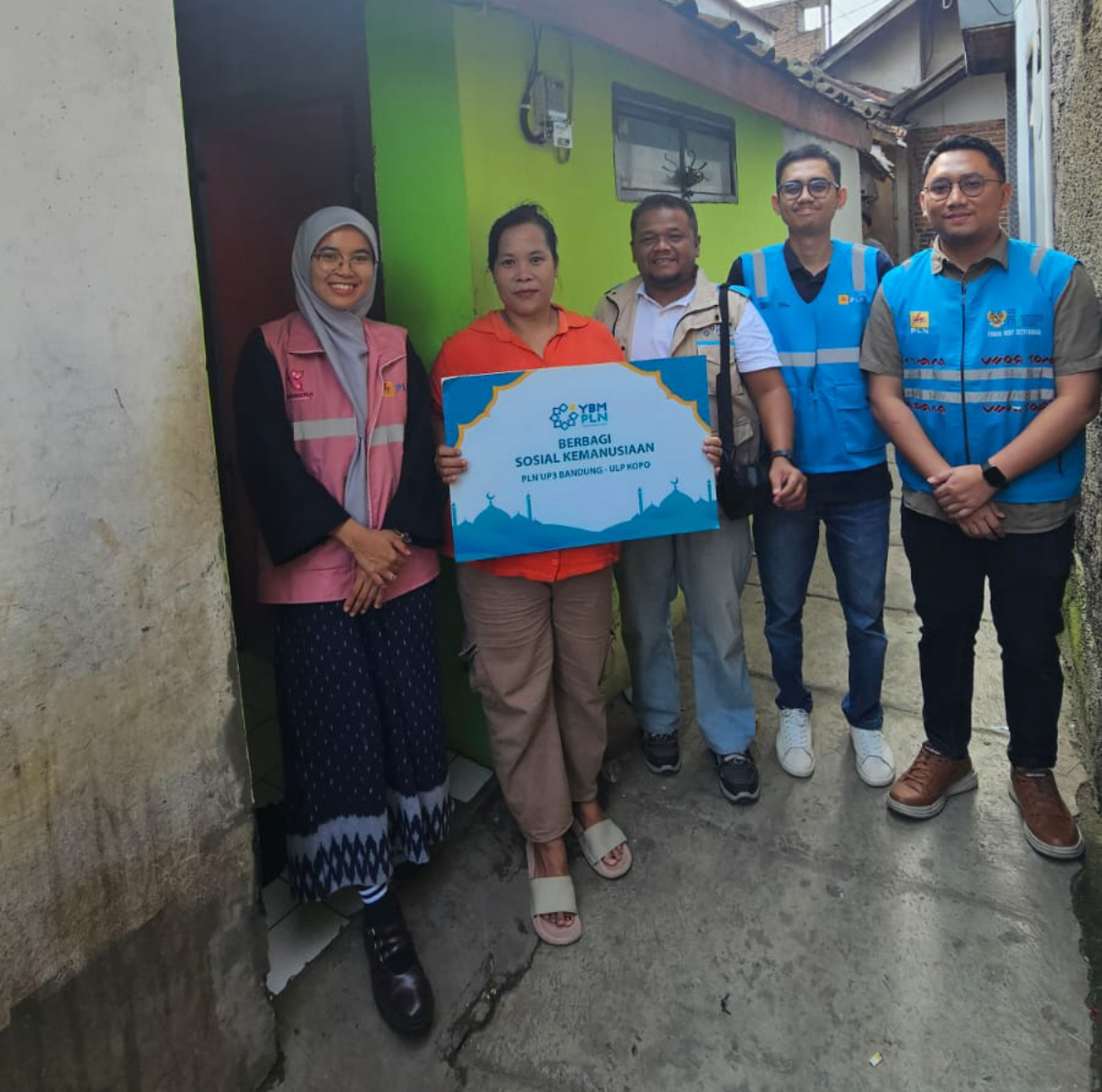 PLN ULP Kopo Wujudkan Kepedulian Sosial Melalui Program Light Up The Dream
