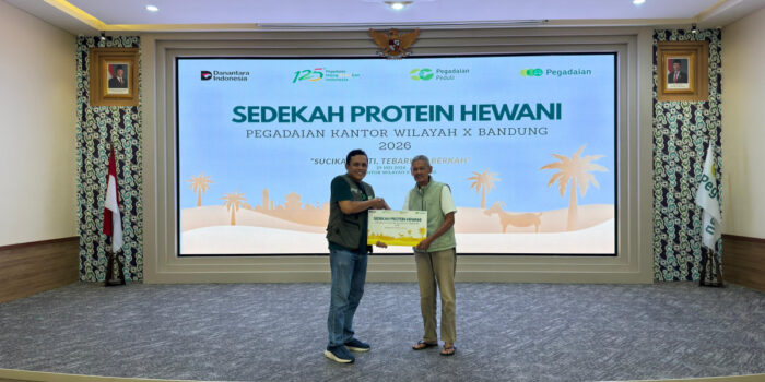 Pegadaian Kanwil X Jabar Distribusikan Ratusan Paket Protein Hewani, Wujudkan Kepedulian di Momen Idul Adha 1447 H