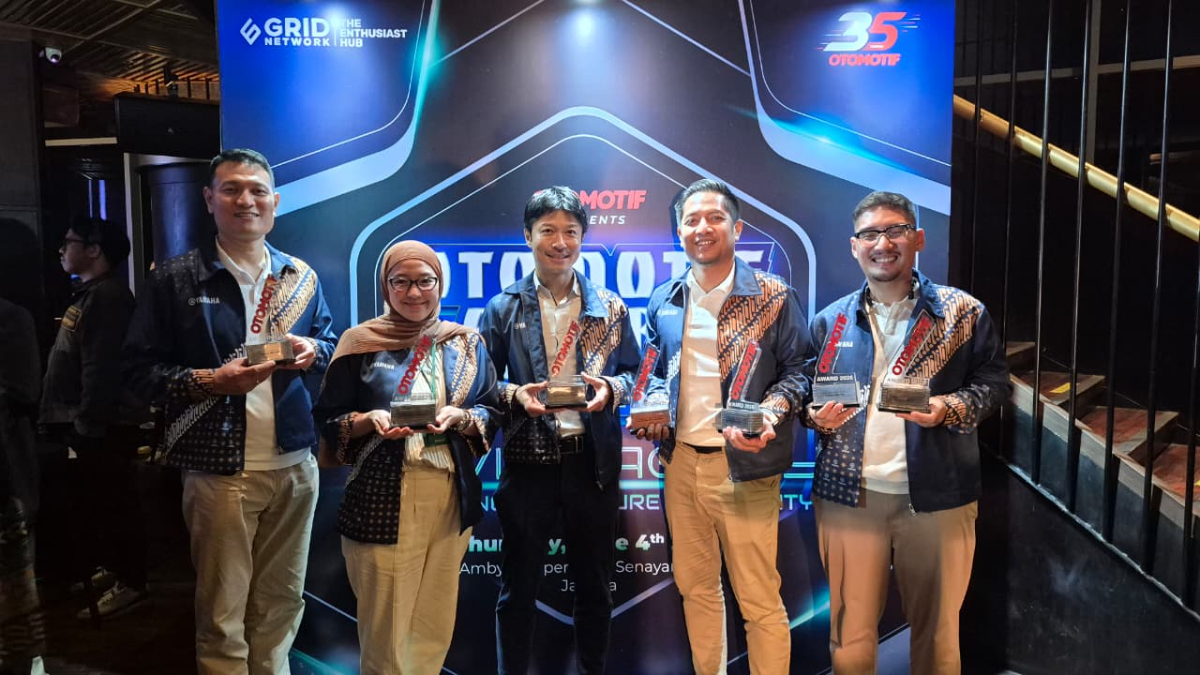 Yamaha Indonesia kembali menorehkan prestasi membanggakan di ajang penghargaan otomotif bergengsi tahunan, yakni Otomotif Award 2026