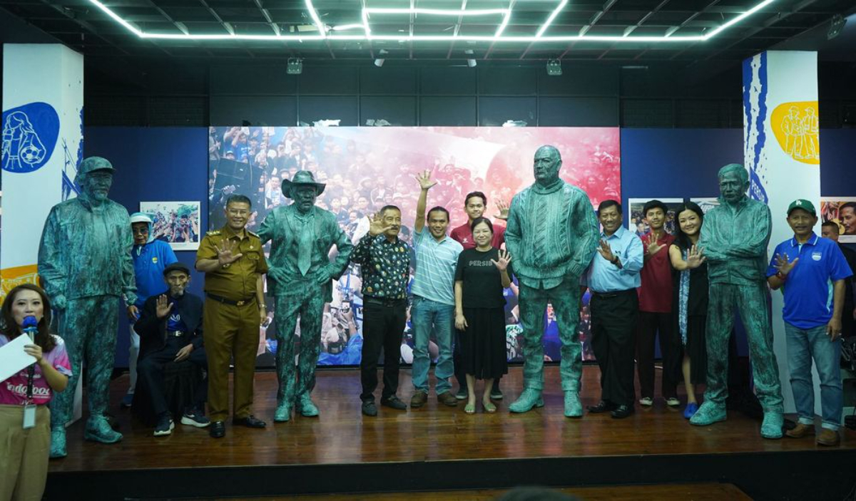 Pameran Cultura Persib di Grey Art Gallery Bandung, Perjalanan Maung Bandung Diabadikan Lewat Seni